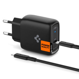 Spigen ArcStation Pro 45W Wall Charger, black - GaN / 1-Port