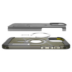 Spigen Tough Armor T MagSafe, frost black - iPhone 16 Pro Max