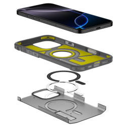 Spigen Tough Armor T MagSafe, frost black - iPhone 16 Pro Max