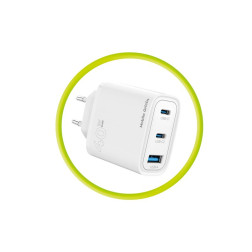 Mobile Origin GaN 40W Wall Charger MO13, 1 USB-A + 2 USB-C