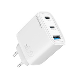 Mobile Origin GaN 40W Wall Charger MO13, 1 USB-A + 2 USB-C
