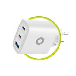 Mobile Origin GaN 40W Wall Charger MO13, 1 USB-A + 2 USB-C