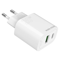 Mobile Origin PD20W Wall Charger MO12, 1 USB-A + 1 USB-C