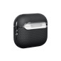 Pitaka Aramid Fiber Magnetic Case, black/gray - AirPods Pro2