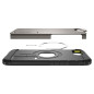 Spigen Tough Armor MagSafe, gunmetal - iPhone 16e