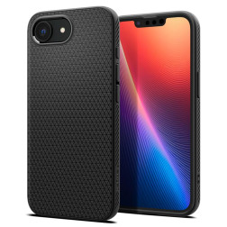 Spigen Liquid Air, matte black - iPhone 16e