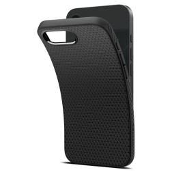 Spigen Liquid Air, matte black - iPhone 16e