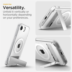 Spigen Ultra Hybrid S MagSafe, clear white - iPhone 16e