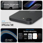 Spigen Liquid Air MagSafe, matte black - iPhone 16e