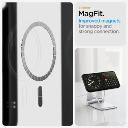 Spigen Liquid Air MagSafe, matte black - iPhone 16e