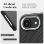 Spigen Enzo Aramid MagSafe, matte black - iPhone 16e