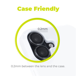 Mobile Origin Sapphire Lens guards, clear - iPhone 16/16 Plus