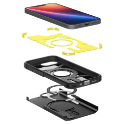 Spigen Tough Armor MagSafe, black - iPhone 16e