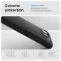 Spigen Rugged Armor MagSafe, matte black - iPhone 16e