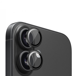 Mobile Origin Sapphire Lens guards, black - iPhone 16/16 Plus
