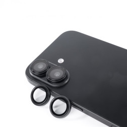 Mobile Origin Sapphire Lens guards, black - iPhone 16/16 Plus