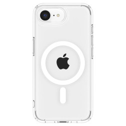 Spigen Crystal Hybrid MagSafe, clear white - iPhone 16e