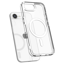 Spigen Crystal Hybrid MagSafe, clear white - iPhone 16e