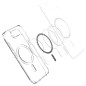 Spigen Crystal Hybrid MagSafe, clear white - iPhone 16e