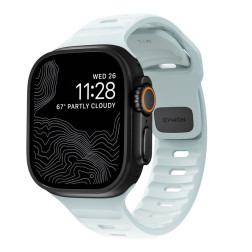 Nomad Sport Strap, Ice Blue Glow - Apple Watch 49mm/46mm/45mm/44mm/42mm