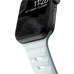 Apyrankė Nomad Sport Strap, Ice Blue Glow - Apple Watch 42mm/41mm/40mm/38mm