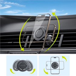Mobile Origin Magnetic Vent Car Holder MO9 with Metal Plate