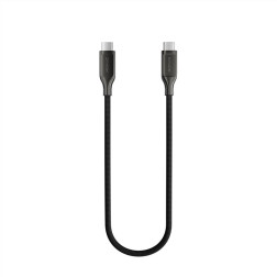 Nomad Kevlar Cable, USB-C to USB-C, 0.3m, carbide