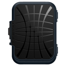 Spigen iPhone Lock Fit MagSafe Wallet, metal slate
