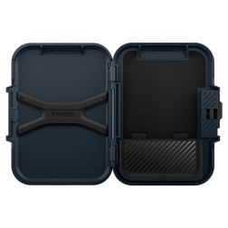 Spigen iPhone Lock Fit MagSafe Wallet, metal slate