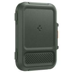 Spigen iPhone Lock Fit MagSafe Wallet, military green
