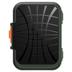 Spigen iPhone Lock Fit MagSafe Wallet, military green