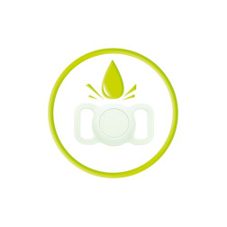 Mobile Origin AirTag Pet Collar, luminous green