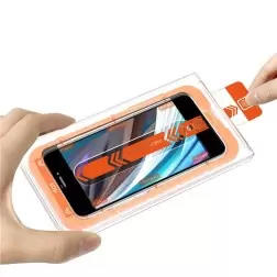 Mobile Origin Ekrano apsauga iPhone 8 / 7 / SE 2022 / SE 2020 su lengvai naudojamu aplikatoriumi 2 pakete