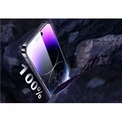 Mobile Origin Ekranų apsauga iPhone 14 Pro Max su lengvai naudojamu aplikatoriumi, 2 vnt. pakete