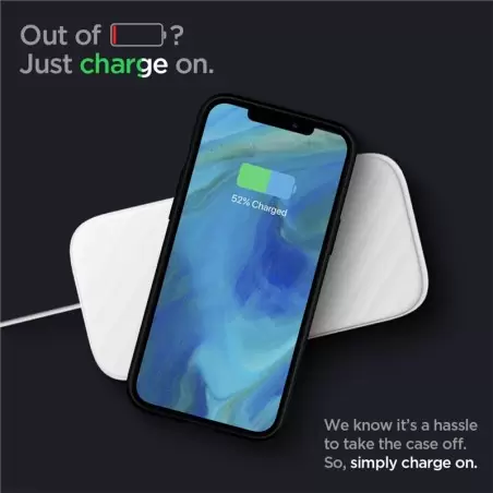 Spigen Vastupidav kaitse, must - iPhone 12/Pro