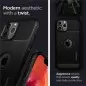 Spigen Rugged Armor, musta - iPhone 12/Pro