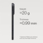 Dėklas Pitaka Ultra-Slim Case, Black/Grey - iPhone 17 Pro