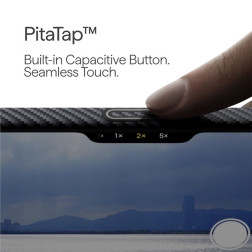 Dėklas Pitaka Ultra-Slim Case, Black/Grey - iPhone 17 Pro