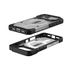 Dėklas UAG Pathfinder Clear Magsafe,Ice/Silver - iPhone 17 Pro