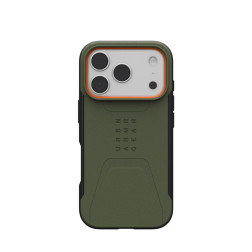 Dėklas UAG Civilian Magsafe,Olive/Orange - iPhone 17 Pro