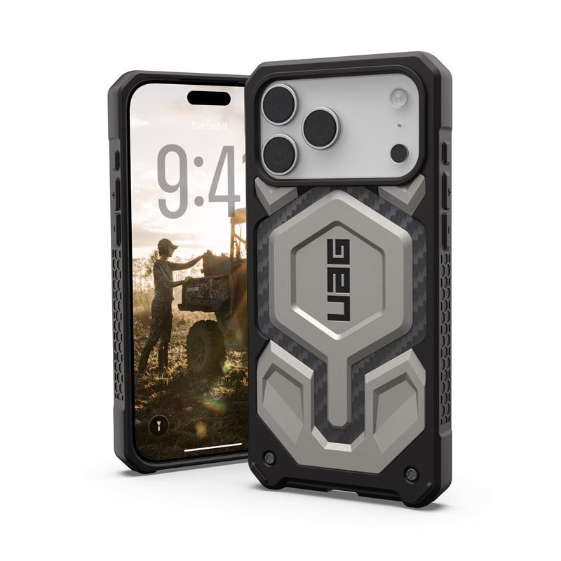 UAG Monarch Pro,Titanium - iPhone 17 Pro Max