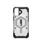 Dėklas UAG Pathfinder Clear Magsafe,Ice/Silver - iPhone 17