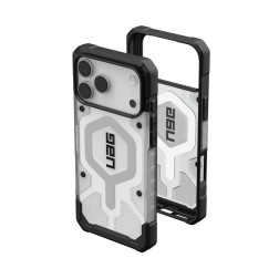 UAG Pathfinder Clear Magsafe,Ice/Silver - iPhone 17 Pro Max