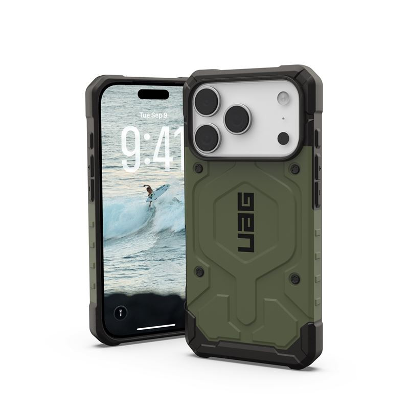 Dėklas UAG Pathfinder Magsafe,Olive - iPhone 17 Pro