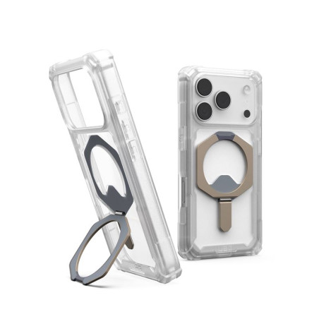 Dėklas UAG Plasma XTE Magsafe,Clear/Titanium - iPhone 17 Pro