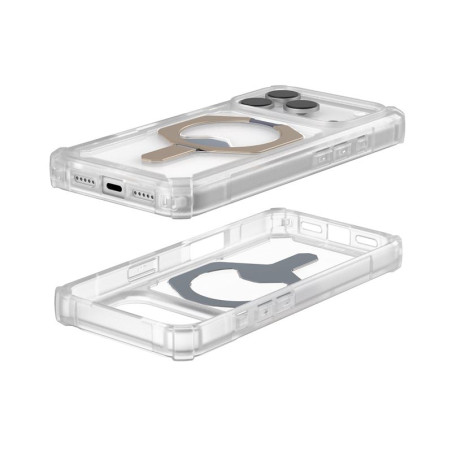 UAG Plasma XTE Magsafe,Clear/Titanium - iPhone 17 Pro