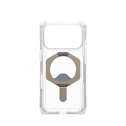 Dėklas UAG Plasma XTE Magsafe,Clear/Titanium - iPhone 17 Pro