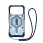 Dėklas UAG Pathfinder Clear Magsafe,Blues Lanyard - iPhone 17 Pro