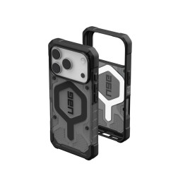 Dėklas UAG Pathfinder Clear Magsafe,Ash/Black - iPhone 17 Pro