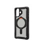 Dėklas UAG Plasma XTE Magsafe,Black/Pop Orange - iPhone 17